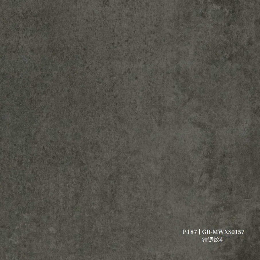 Rustic Metal Patterned PVC Film for Fireproof Interior Designs Manufacturer