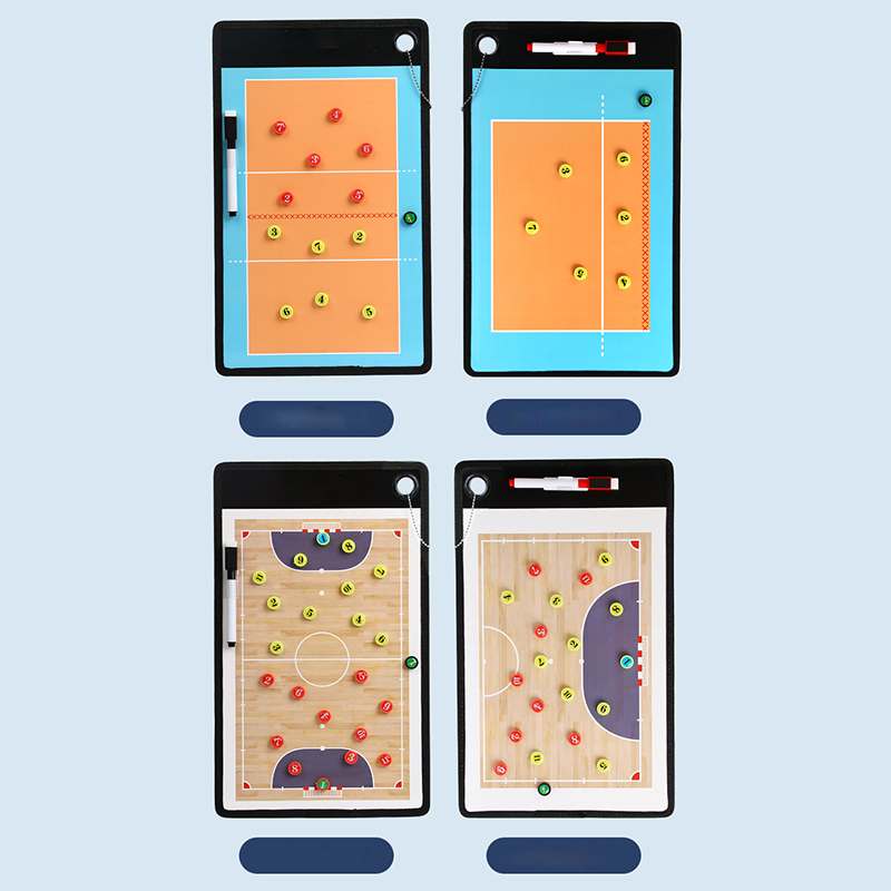 Wholesale Magnetic Soccer Tactic Board Dry Erase Marker, Eraser, Foldable and Portable Football Coaching Board Tool