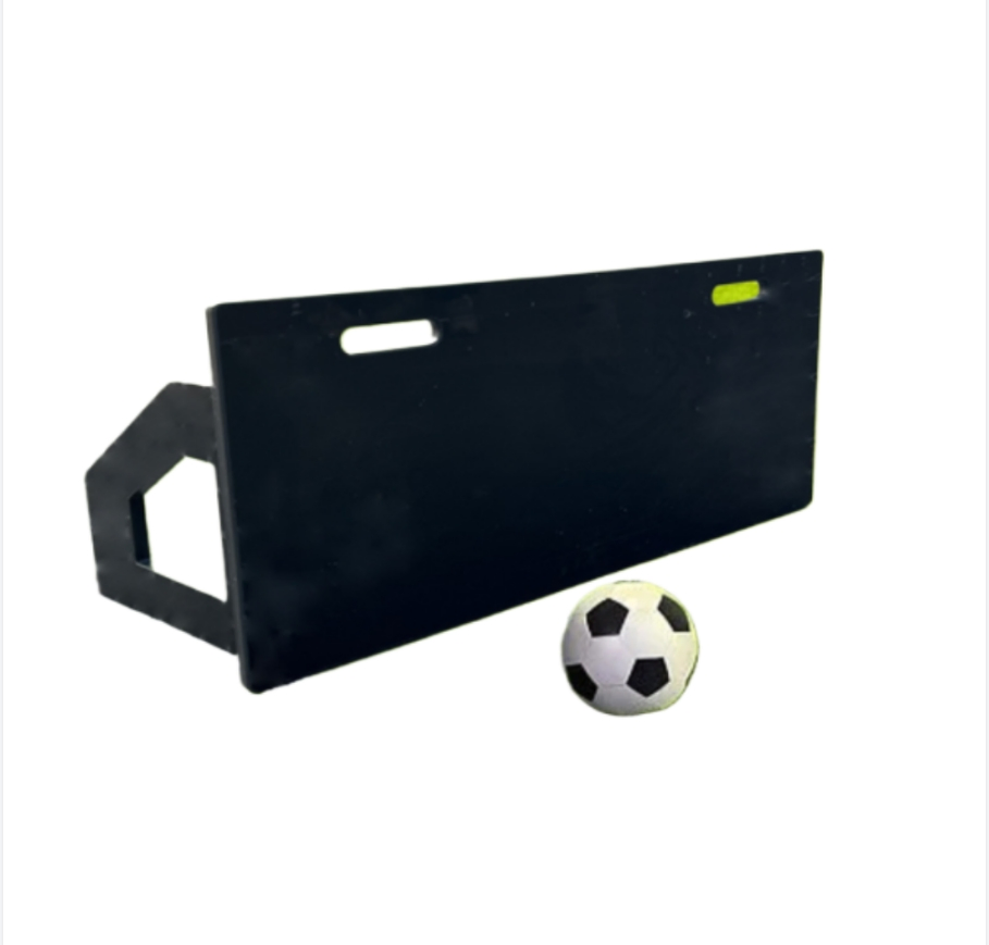 HDPE Plastic Foldable Soccer Rebounder Board Football Passing Wall Training Equipment