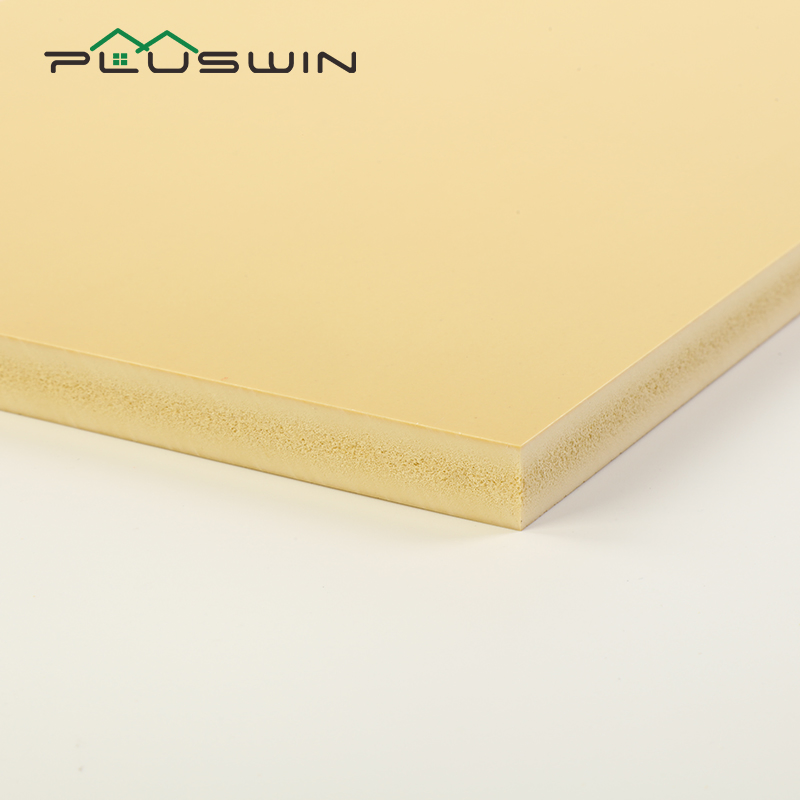 High Density Waterproof WPC Foam Board Wooden Plastic Composite Decorative Building Material Custom Cutting Service