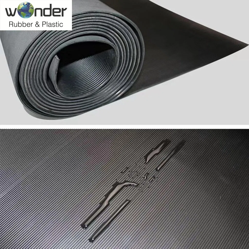 Wholesale Price Cheap High Strength PVC Car Workshop Floor Mat Plastic Garage Tiles Floor Mat PVC Leather Mat