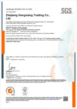 Certification