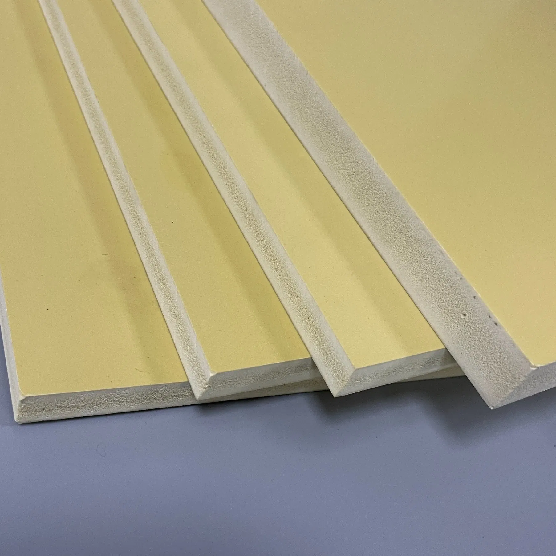 High Density Waterproof WPC Foam Board Wooden Plastic Composite Decorative Building Material Custom Cutting Service