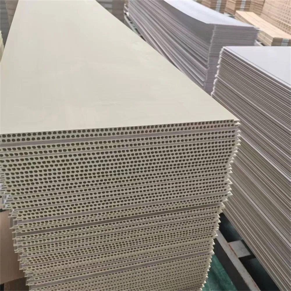 Manufacturer's Direct Supply of Waterproof, Anti Fouling, Self-Cleaning Imitation Marble Patterned PVC Wall Panels