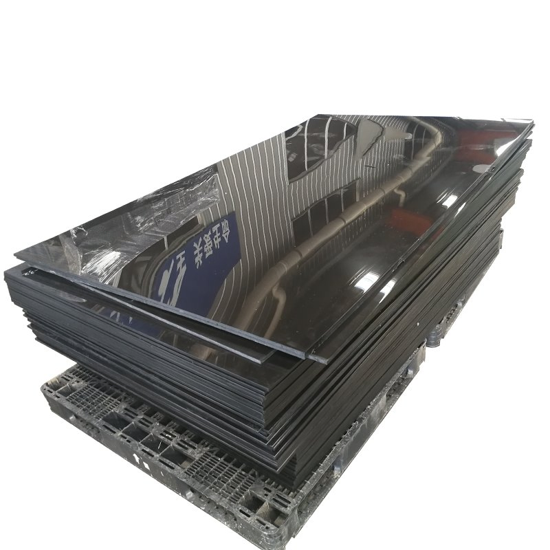 Virgin Material High Density Polyethylene Sheet Black HDPE Sheet