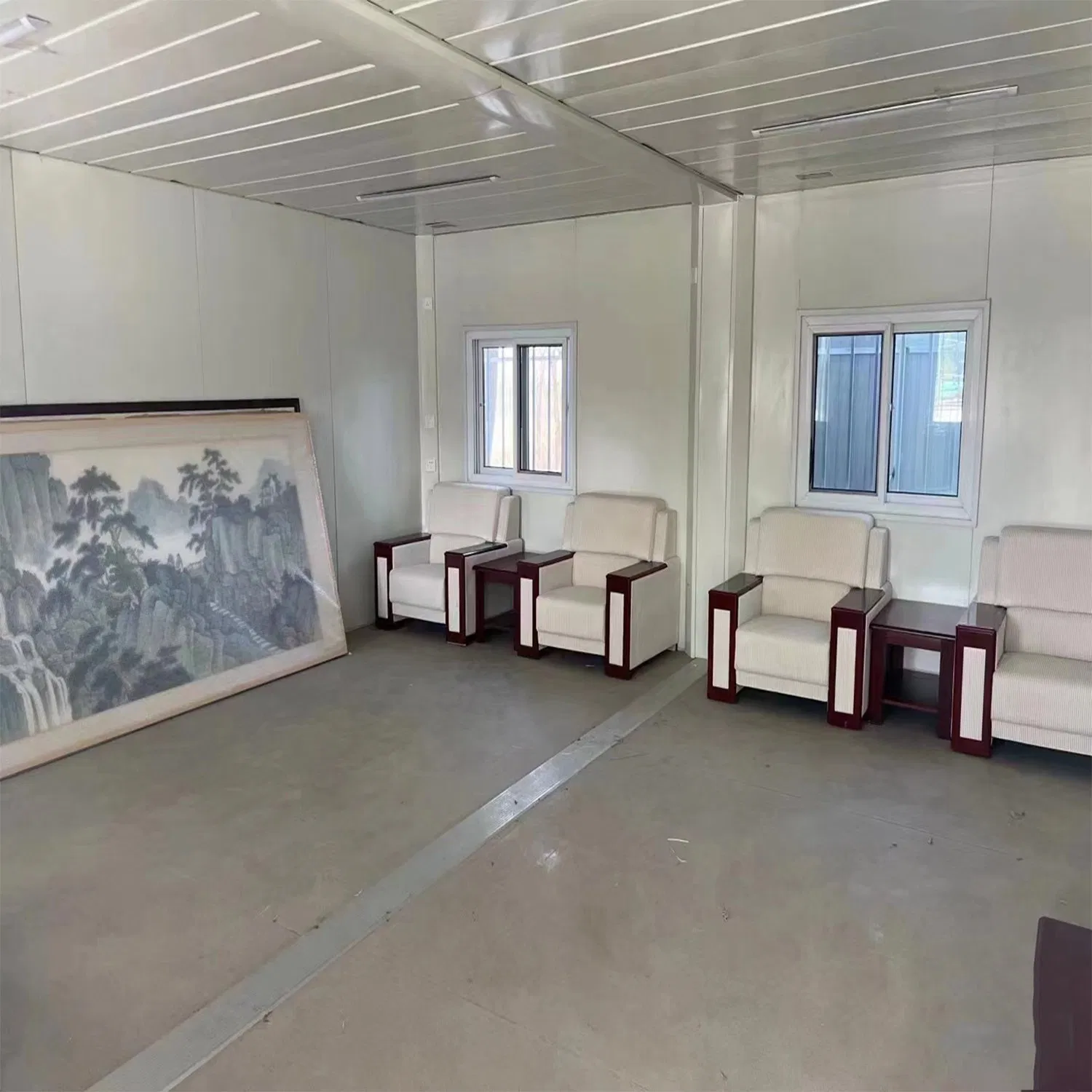 Customized Foldable Partition Board for Temporary Living in Finished Box Rooms