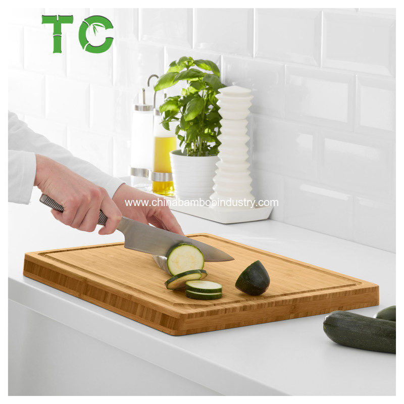 Extra Large Bamboo Cutting Board for Kitchen and Food Serving