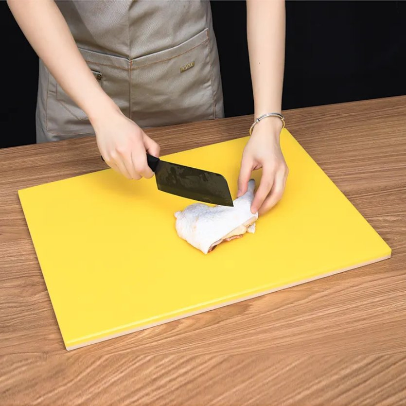 Zspe Reversible HDPE Cutting Board: Dual Sided Design for Meat and Vegetables