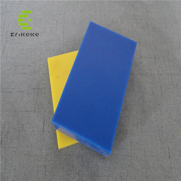 High Density Polyethylene (HDPE) Sheet Good Plastic Sheet Yellow and Blue