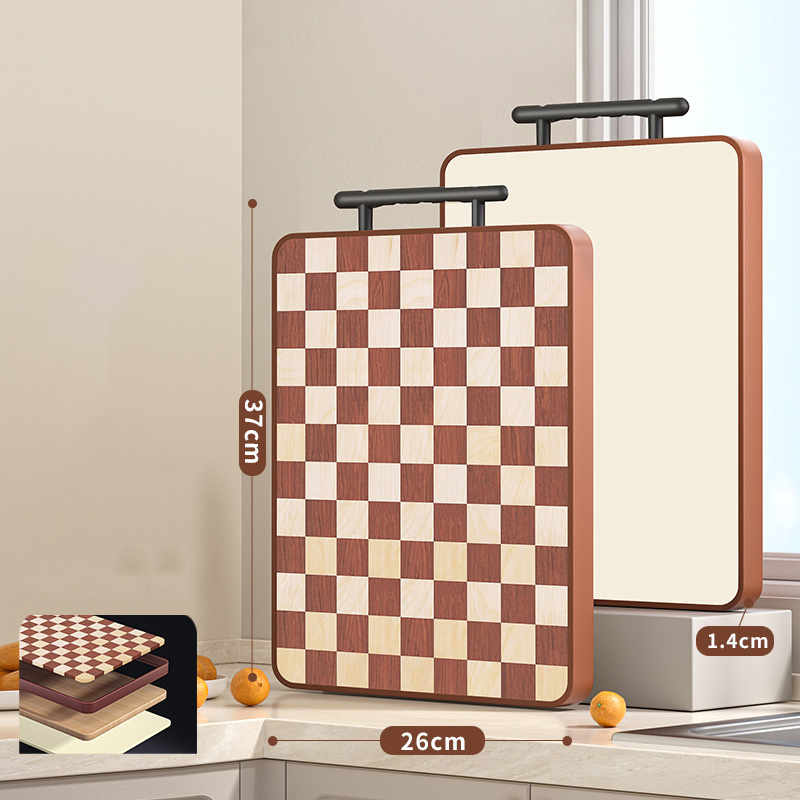 Premium Acacia Wood Cutting Board - Antibacterial &amp; Mildew Resistant