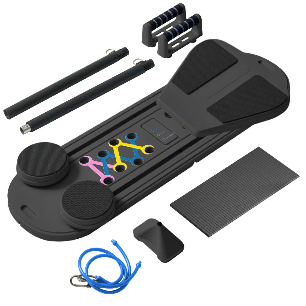 Hot Selling 6-in-1 Multifunctional Foldable Abdominal Pilates Board for Core Strength Training