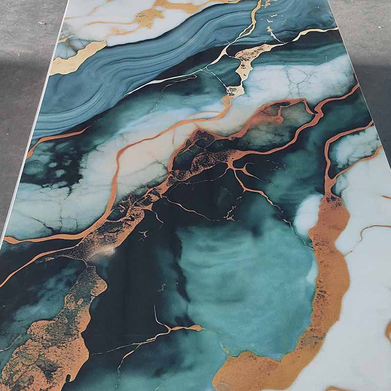 Waterproof 3D Patterned Spc Wall Panels for Stylish Interiors