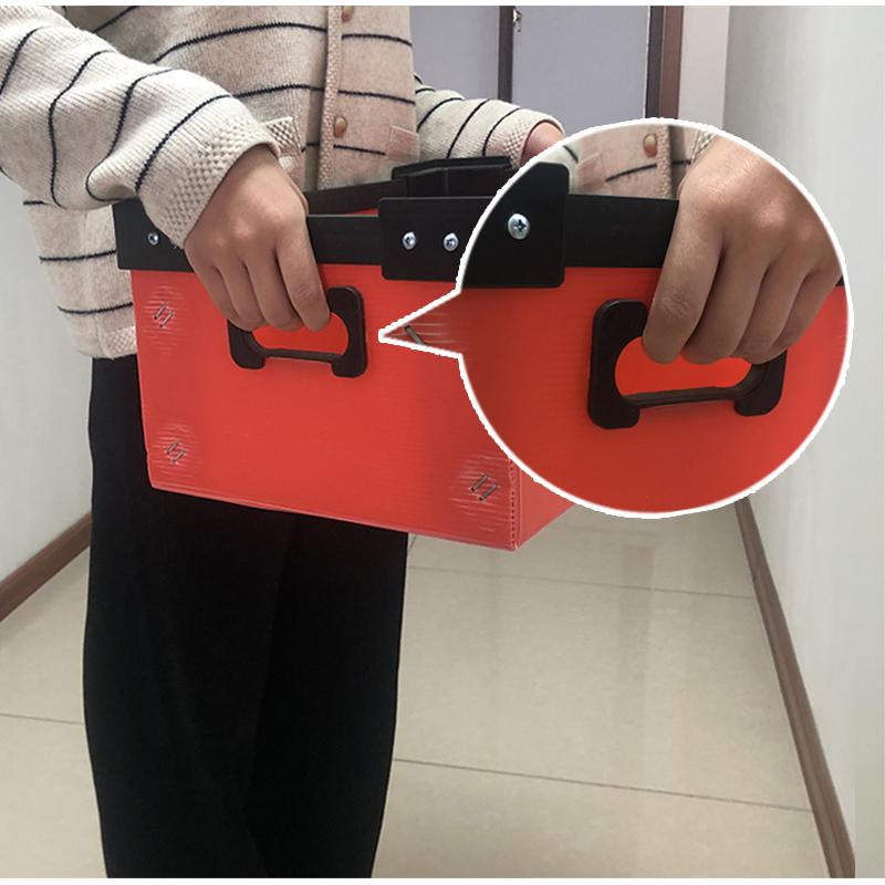 Lightweight High Strength ESD Safe Foldable PP Hollow Board Box Correx Picking Bins