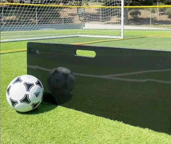 HDPE Foldable Football Back Wall Equipment Soccer Training Rebound Board