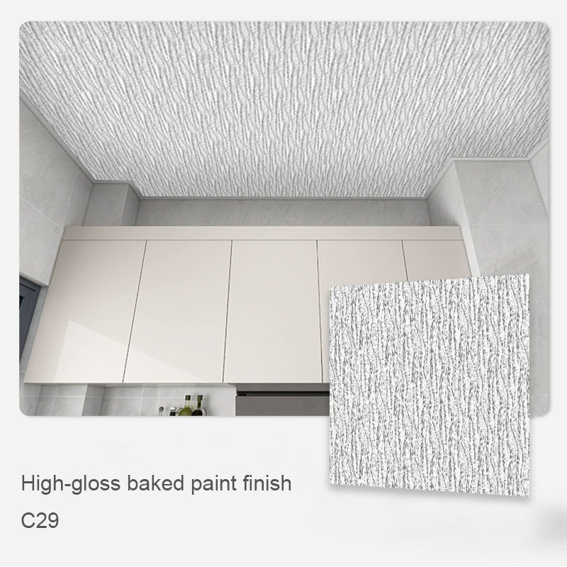 Hot Sale Marble-Patterned Ceiling Design for PVC Ceiling Home Office Decor