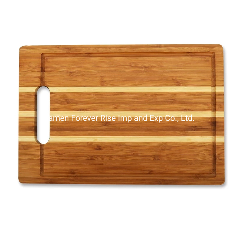 Extra Large Natural Bamboo Board Bamboo Chopping Board with Grooves