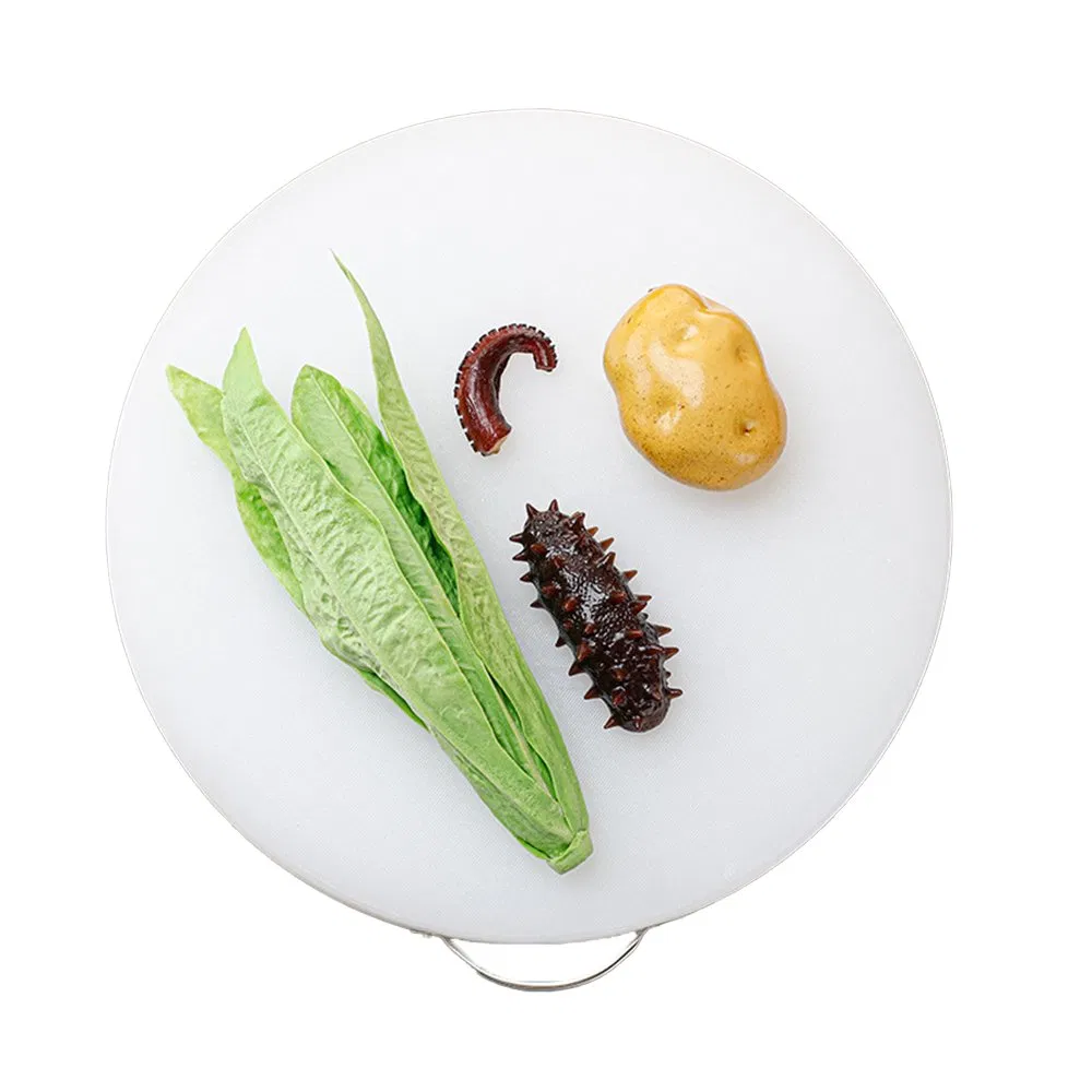 Zspe Extra-Large HDPE Chopping Board for Bulk Meal Prep and Catering Needs