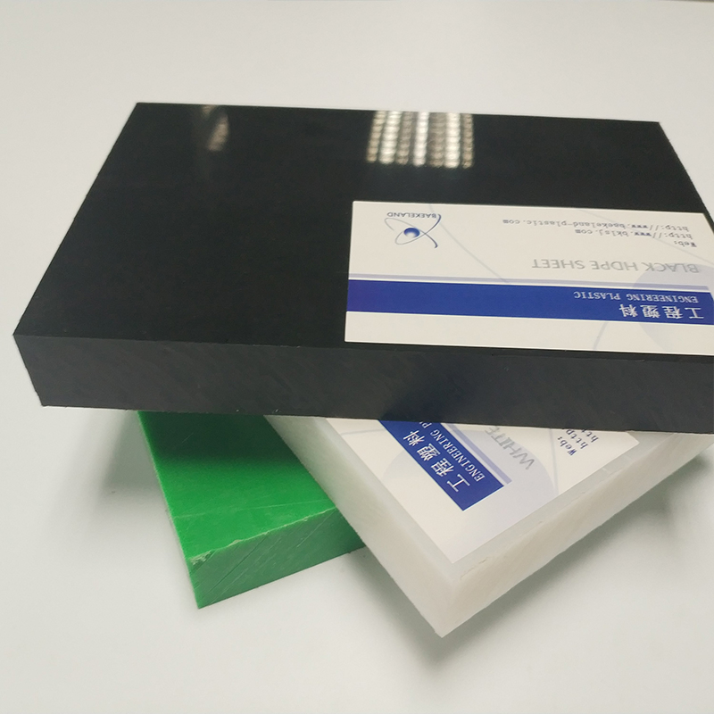 High Density Polyethylene HDPE Plate Manufacturer Natural White/Blue/Green HDPE Board Spot Supply High Flexibility HDPE Sheet Customized Size