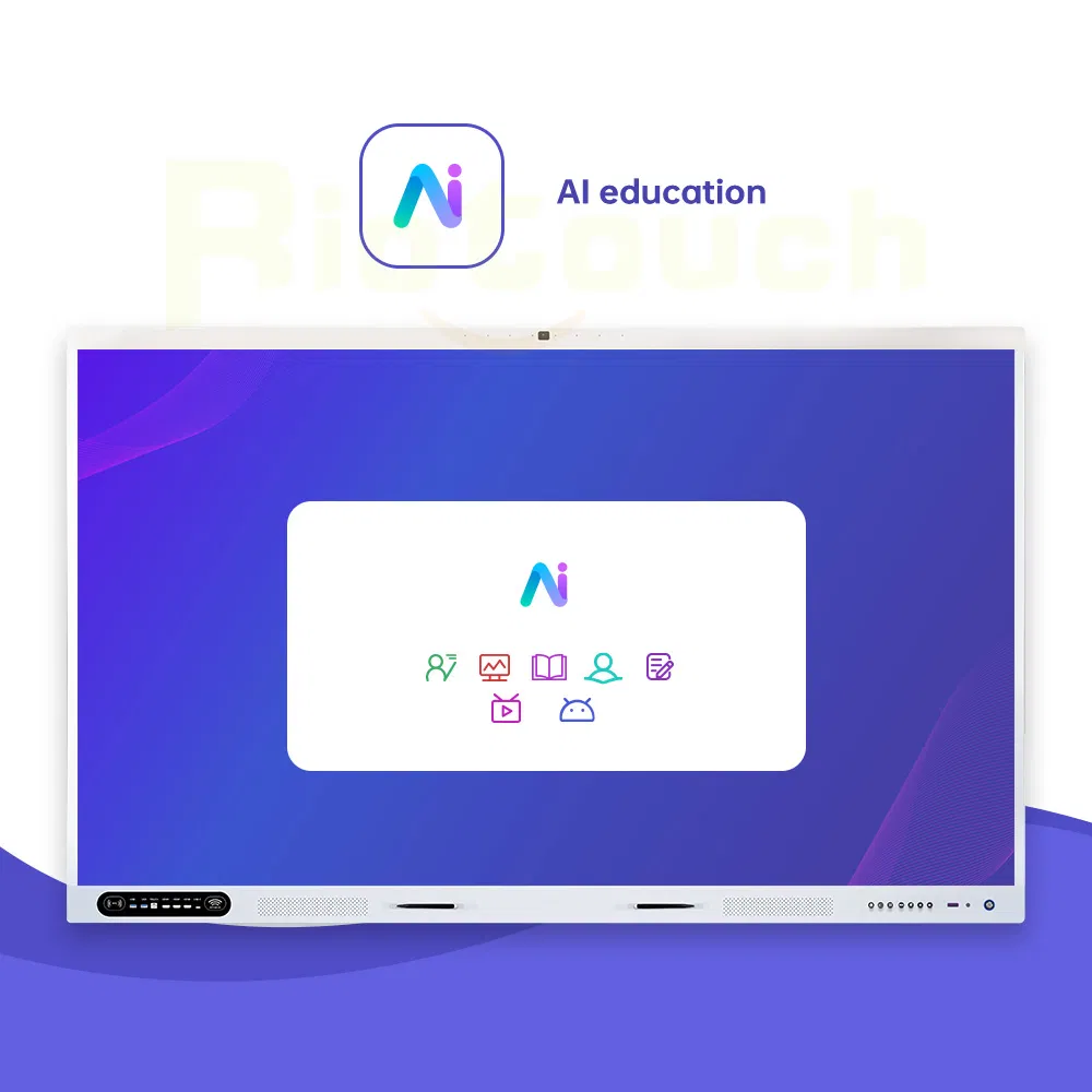 All in One 110 Inch Interactive Flat Panel with Extra Large Size for Large Rooms Versatile Interactive Smart Board Interactive Whiteboard