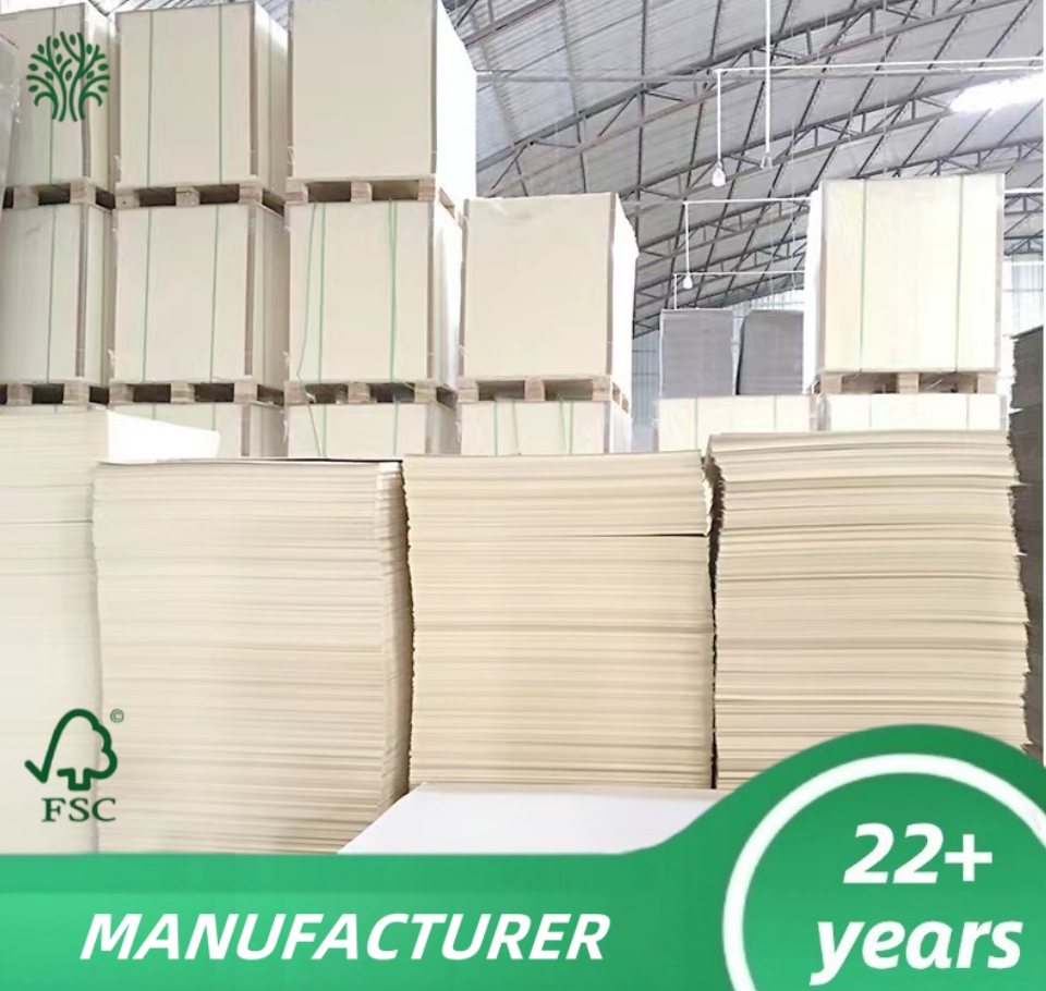 High Quality 300GSM 350GSM Fbb Paper Folding Box Board C1s Coated Ivory Board