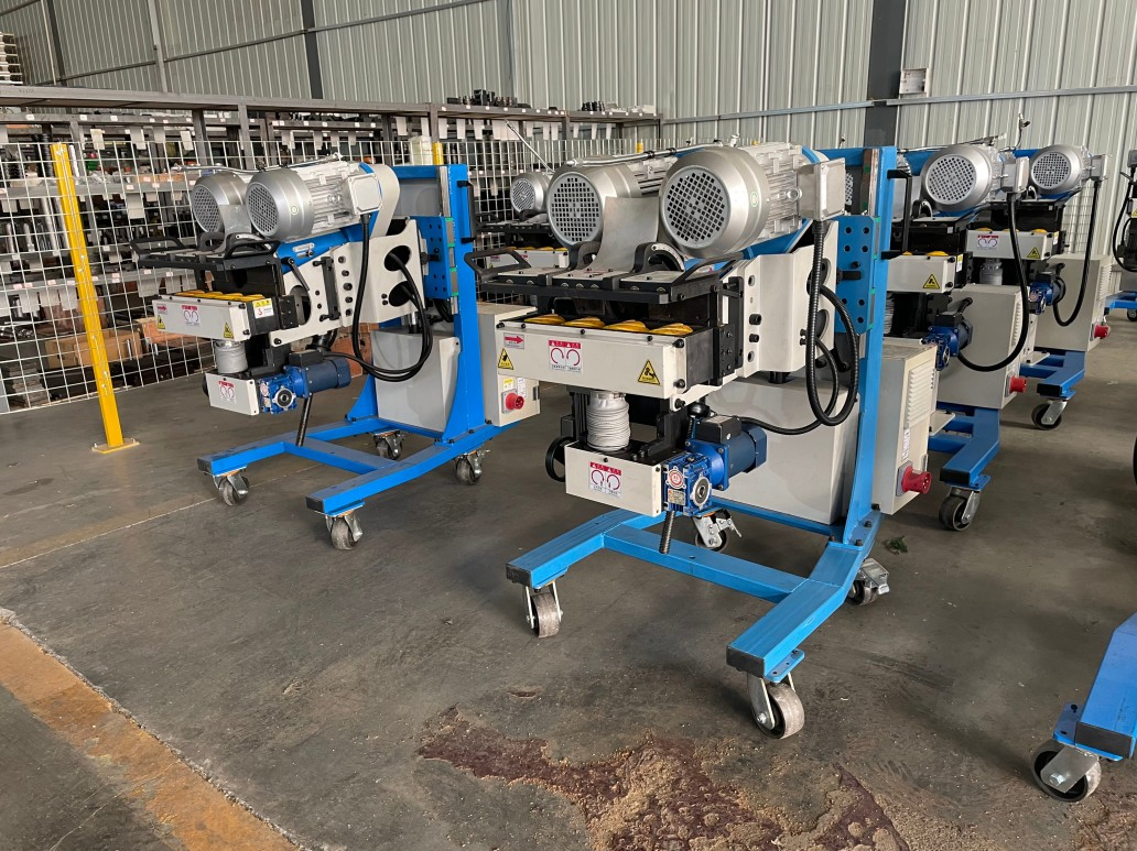 Precision Electric Edge Beveling Machine with Dual Motors