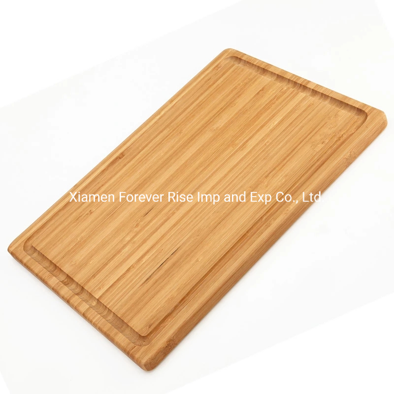 Extra Large Natural Bamboo Board Bamboo Chopping Board with Grooves