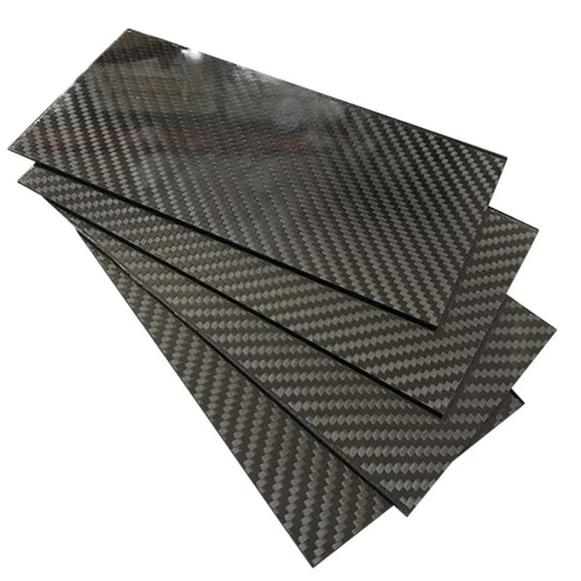 Oversized Carbon Fiber Panel 3K Plain Twill Custom Cut High Strength Custom Extra Large CNC Machining Board