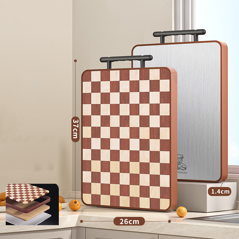 Premium Acacia Cutting Board with Versatile Adhesive for Chefs