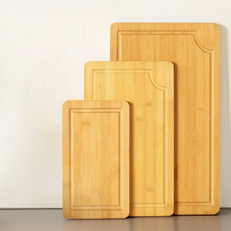 Natural Bamboo Wooden Cutting Board Chopping Board Laser Logo Available