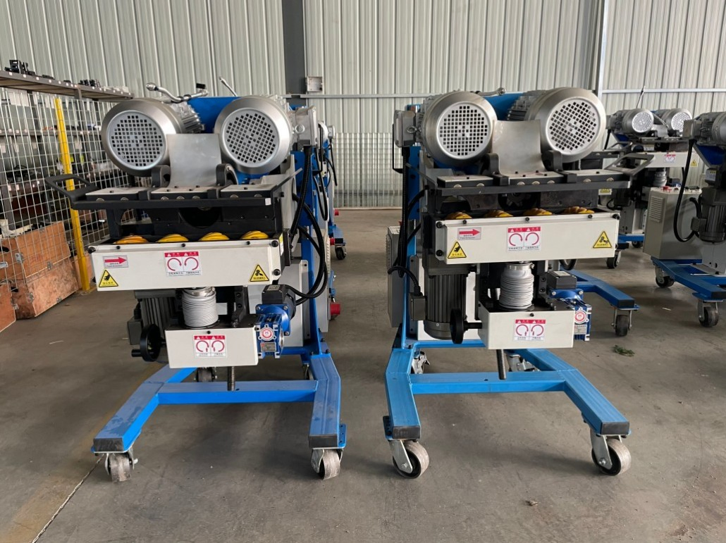 High-Efficiency Dual-Head CNC Beveling Machine for Aluminum Pipes