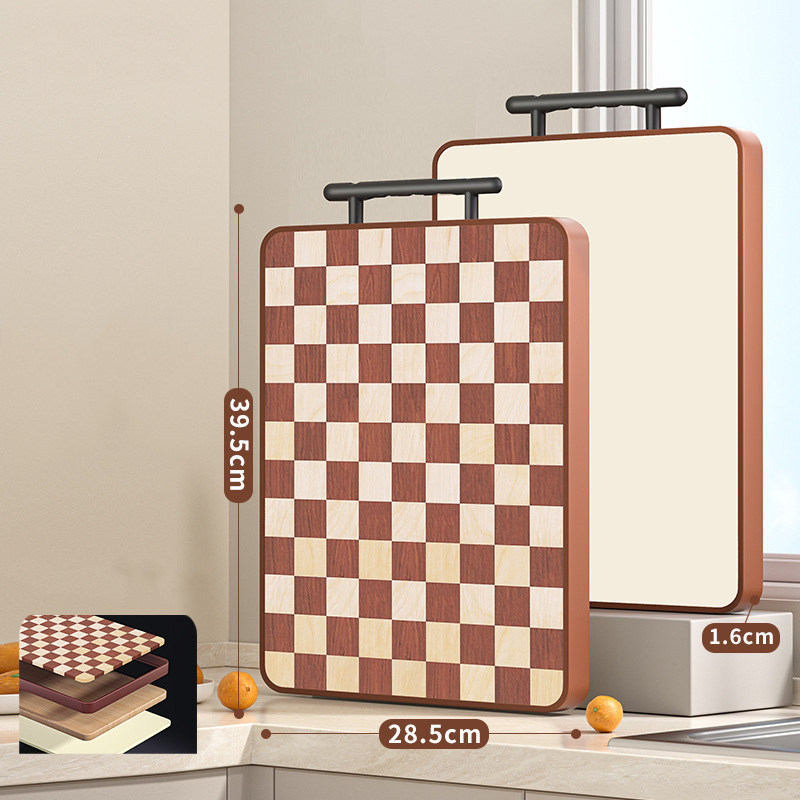 Premium Acacia Wood Cutting Board - Antibacterial &amp; Mildew Resistant