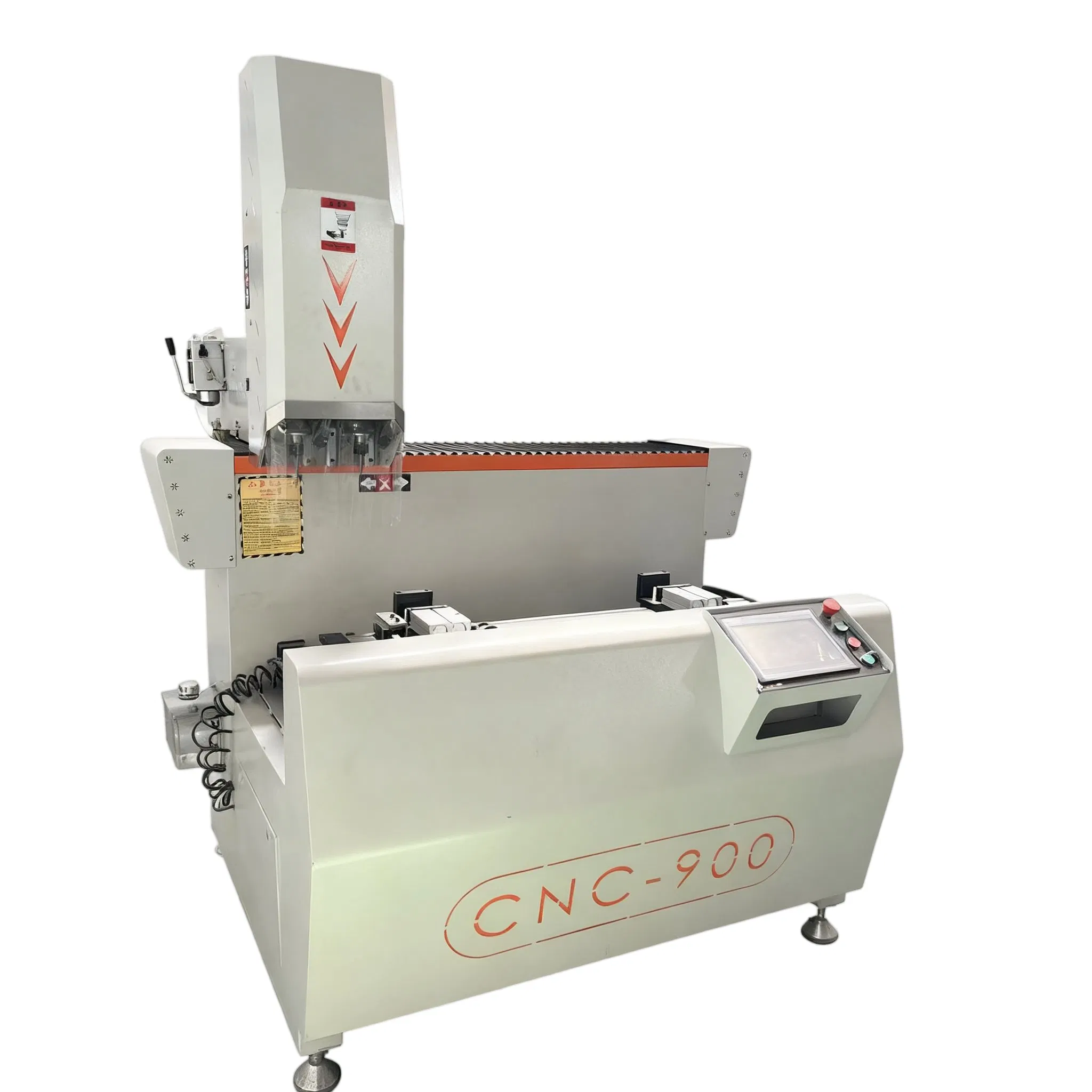 Factory Price CNC Drilling and Milling Machine for Doors and Windows New with Motor and PLC-Core Components Aluminum PVC UPVC Manufacturing Plant