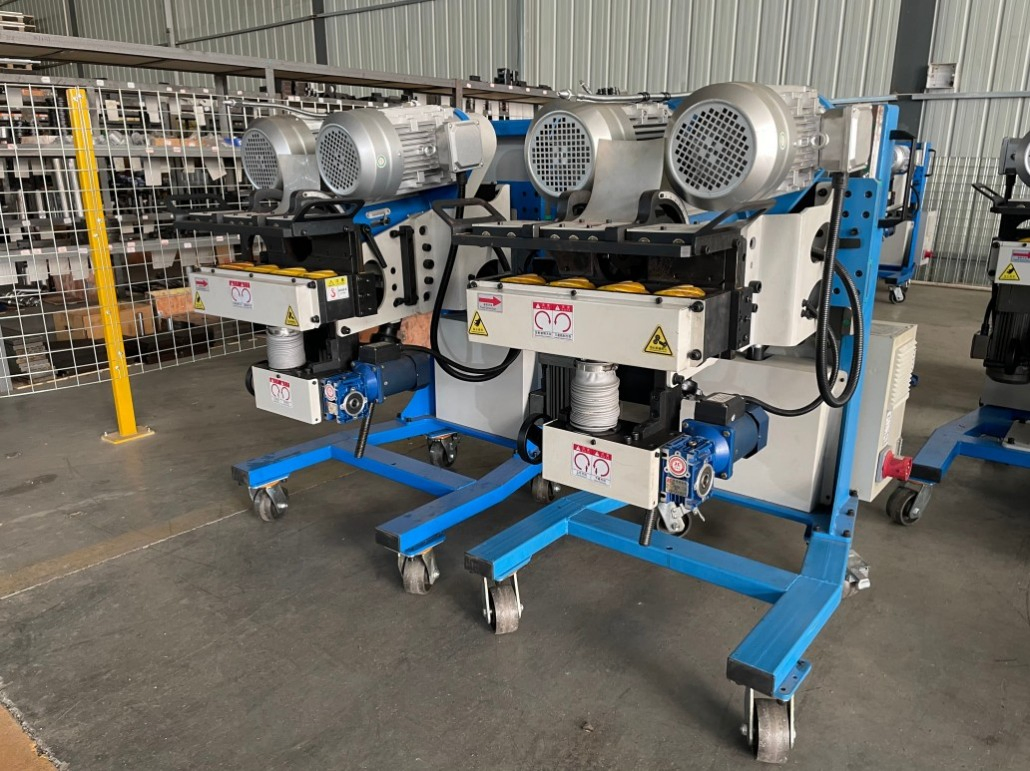 High-Efficiency Dual-Head CNC Beveling Machine for Aluminum Pipes