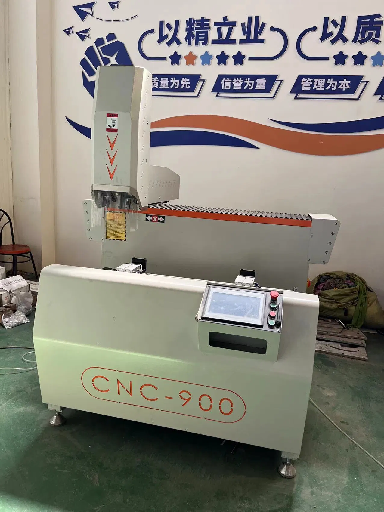 The 3-Axis Double-Head Fully Automatic CNC Milling Machine Is The Core Component of PLC Engine with Key Functions