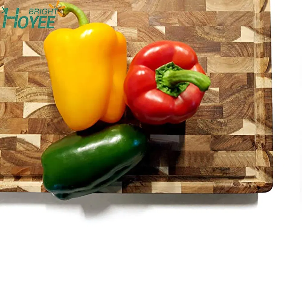 Super Extra Large Acacia - Unique Design with Big Juice Collecting Groove! The Last Chopping Board - Huge Working Area