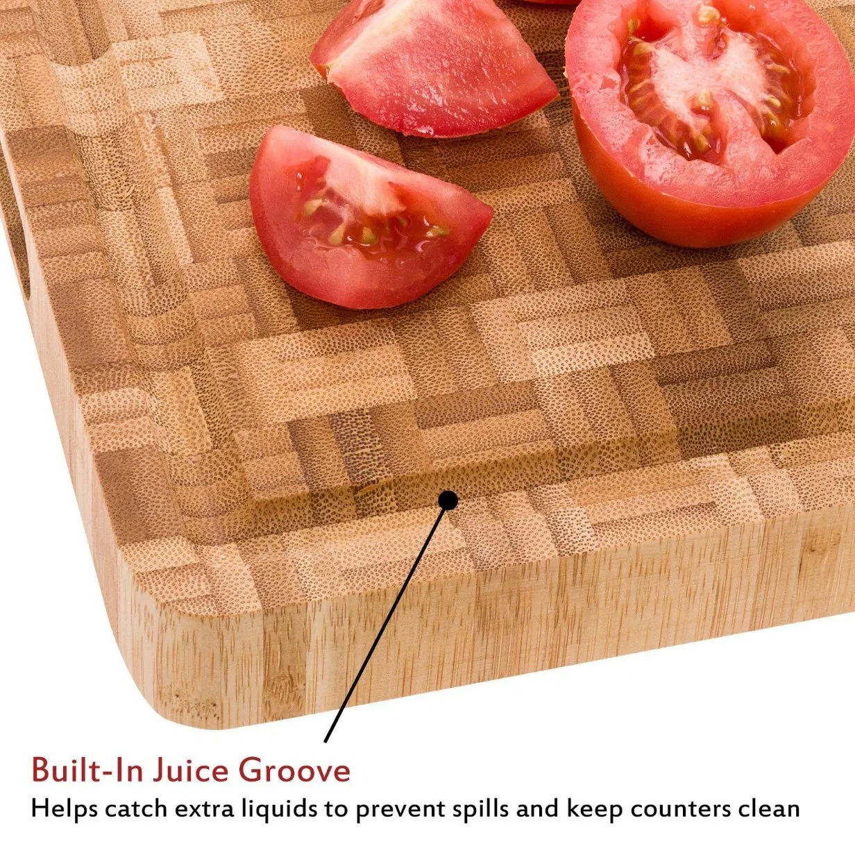 Premium Extra Large Bamboo Cutting Board for Professional Chefs