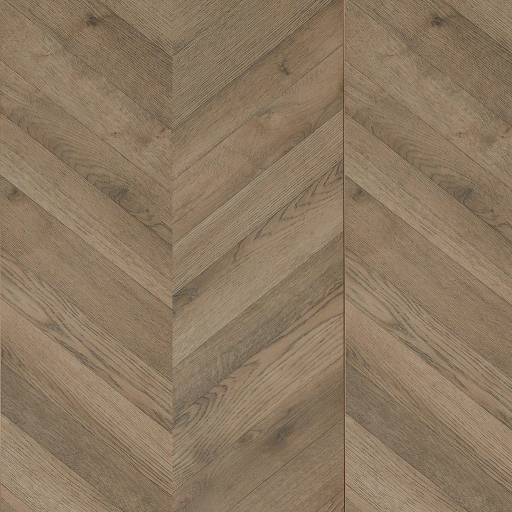 Artistic Laminate Flooring with Geometric Inlays (Customizable Patterns)