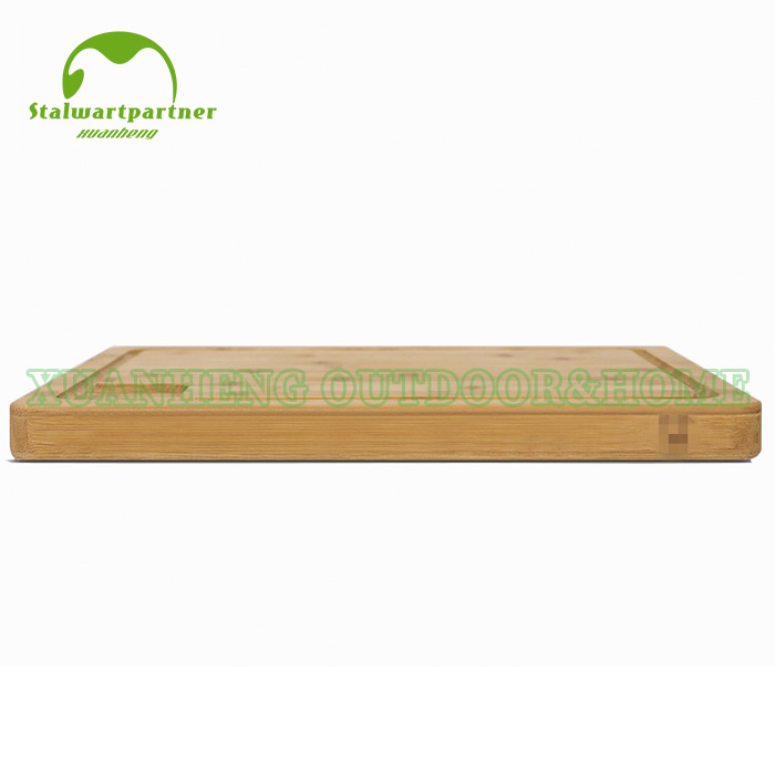 Natural Extra Large Kitchen Bamboo Cutting Board with Juice Groove