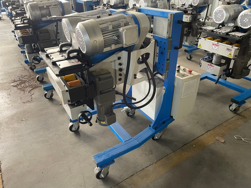 Precision Electric Edge Beveling Machine with Dual Motors