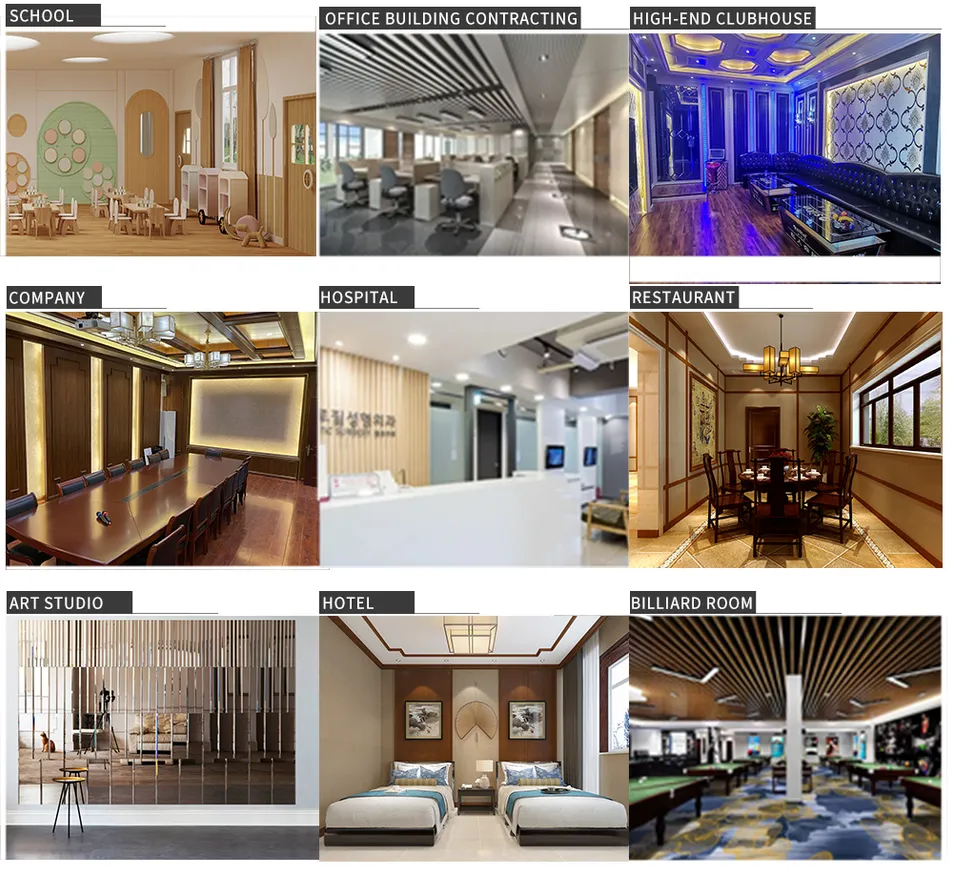 Waterproof Marble Pattern SPC Wall Panels