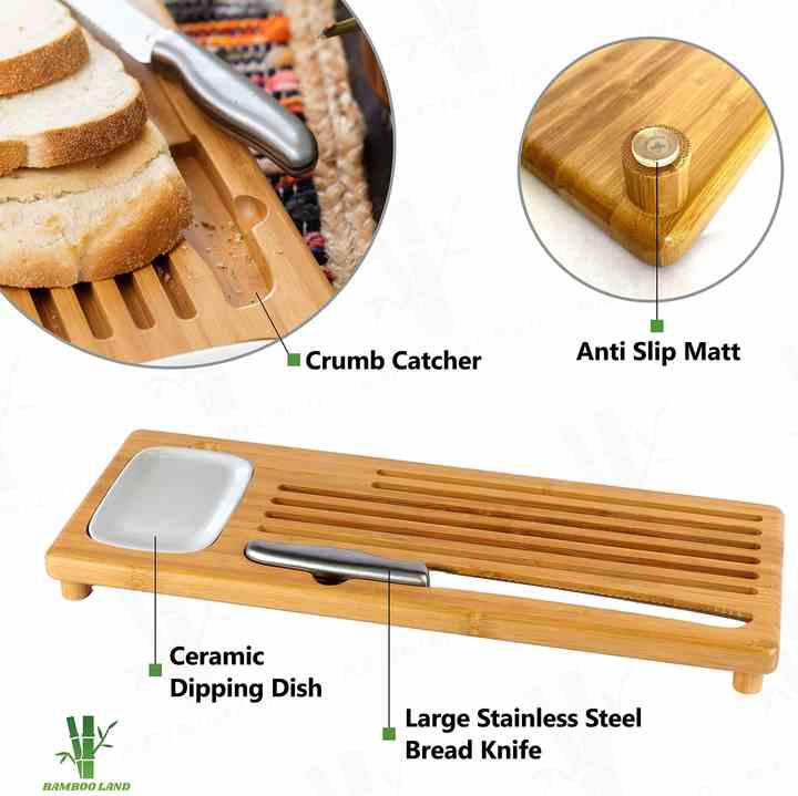 Bamboo Household Modern Creative Bread Cutting Board