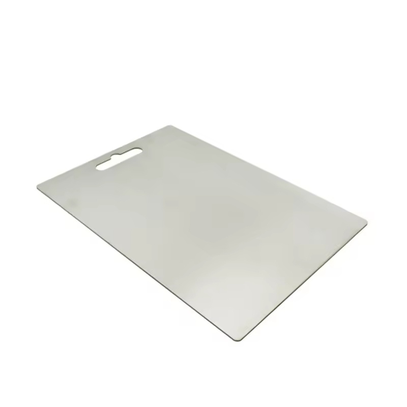 Durable High Grade Metal Chopping Block Double Side 100 Pure Titanium Cutting Board for Kitchen 2 in 1