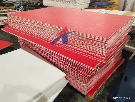 double colored Textured Sandwich HDPE sheet