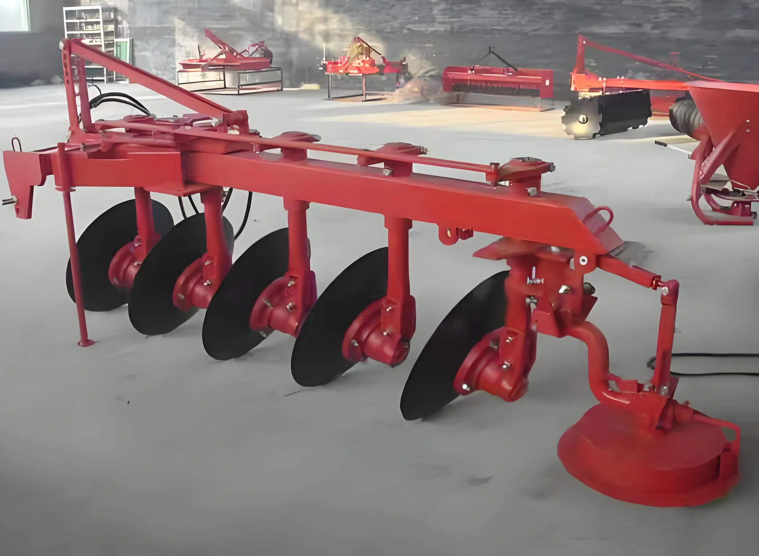 High Productivity Disc Plough for Efficient Tilling and Soil Preparation