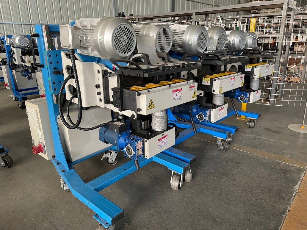 Precision Electric Edge Beveling Machine with Dual Motors