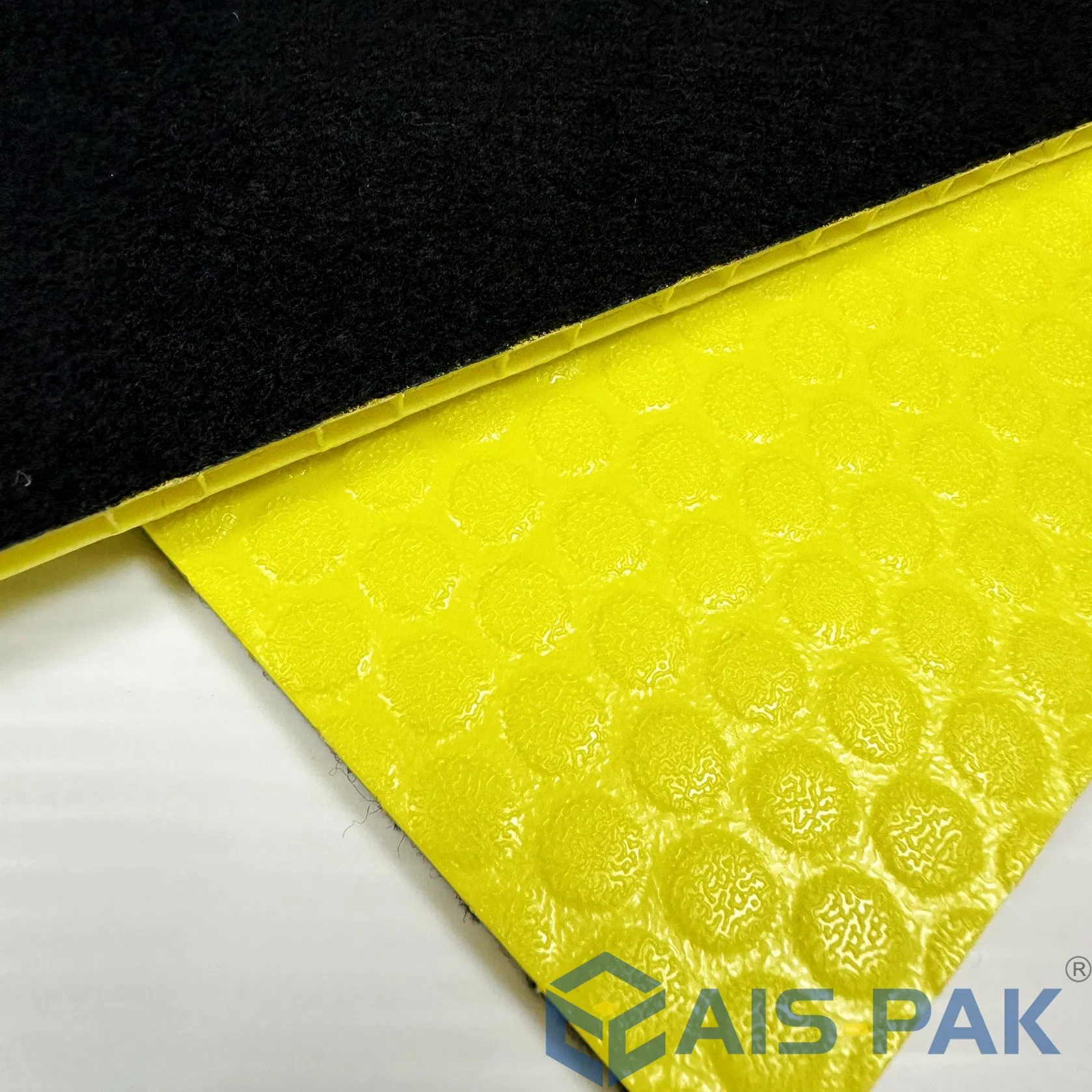 Fire Retardant PP Bubble Honeycomb Floor Surface Protection Board with Felt Backed