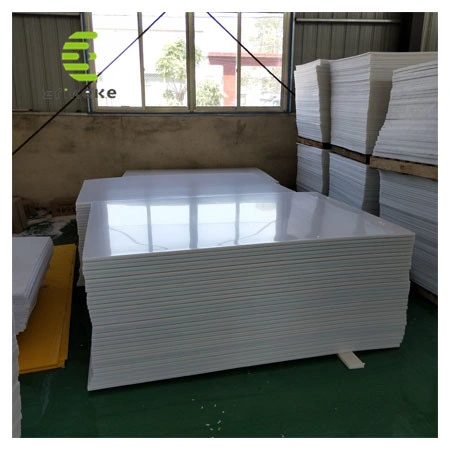 High Density Polyethylene (HDPE) Sheet Good Plastic Sheet Yellow and Blue