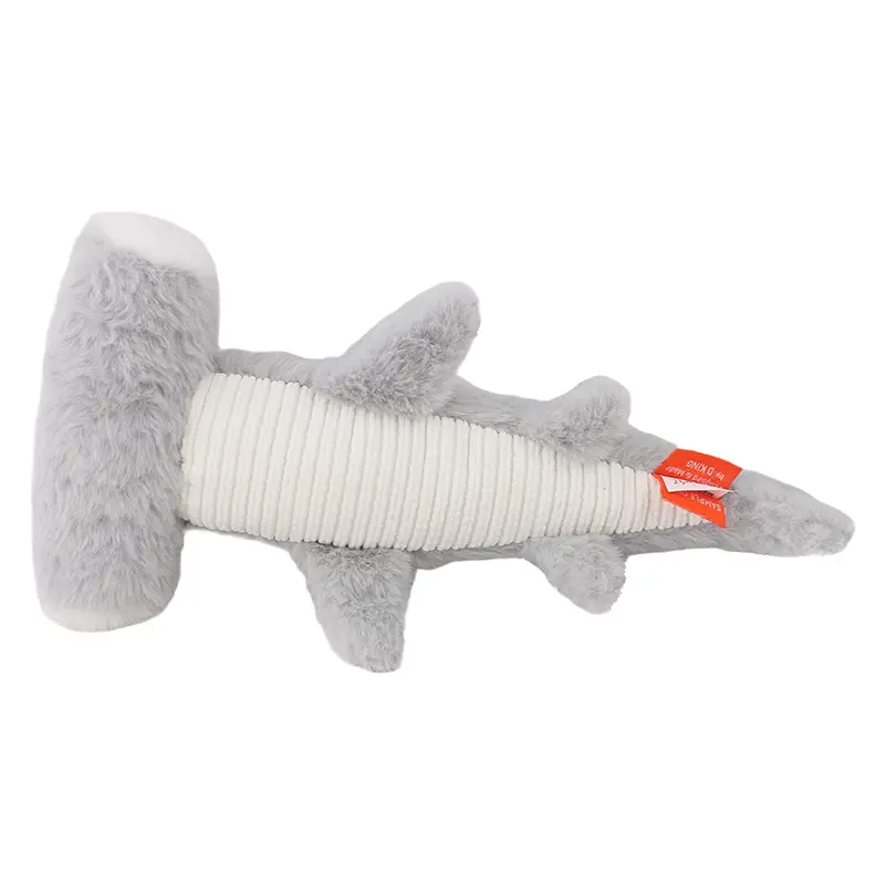 Wholesale Cuddly Stuffed Shark Toy: Soft, Safe, Fun For Pets! Suppliers, Factories