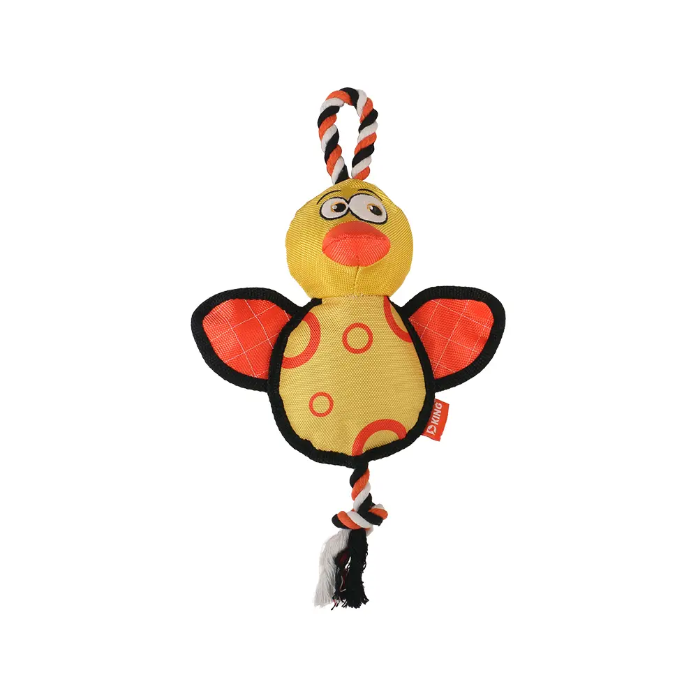 OEM Latest Stylish Interactive Dog Stuffed Toys：Knotted Fox,Knotted Monkey,Knotted Duck,Knotted Lion Manufacturer, Supplier