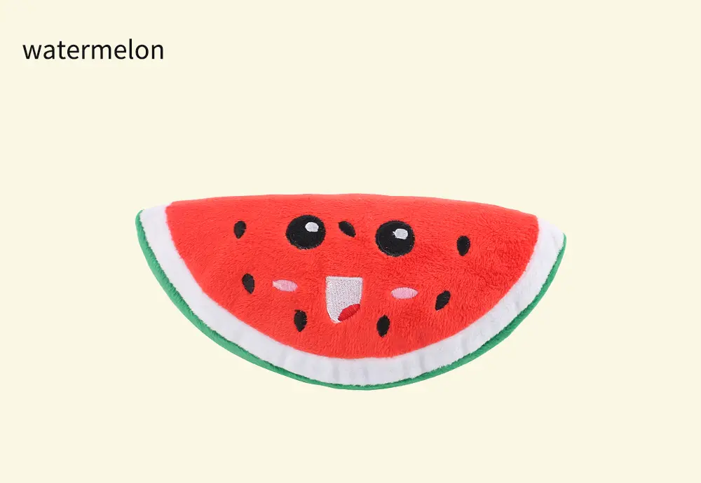 High Quality Pet Plush Fruit Series